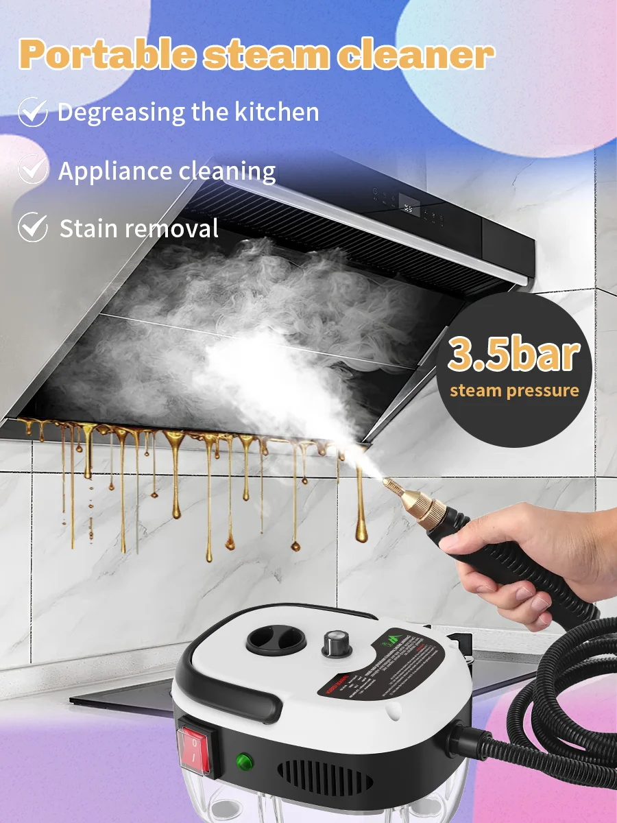 2500W High-Pressure Steam Cleaner