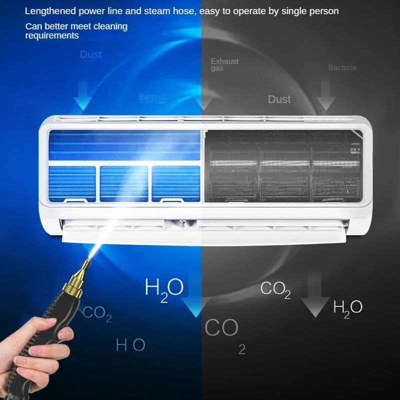 2500W High-Pressure Steam Cleaner - Image 2