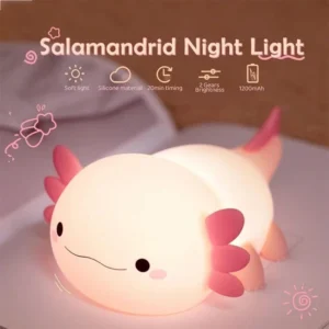 Axolotl Silicone Night Light
