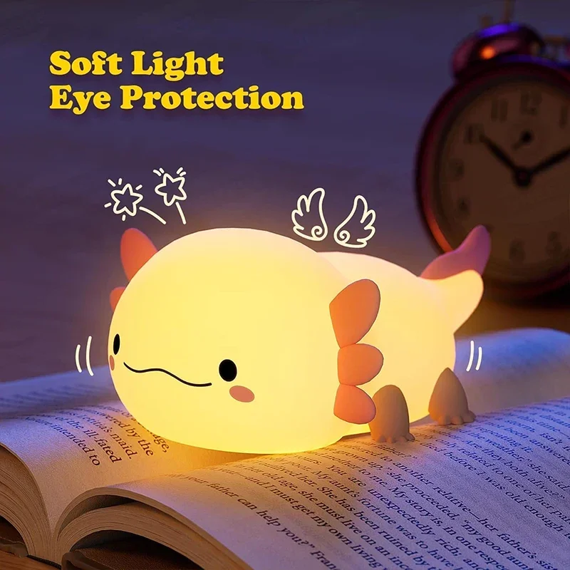 Axolotl Silicone Night Light - Image 5
