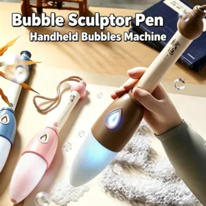 Magic Bubble Drawing Pen – Electric Bubble Blower Toy for Kids