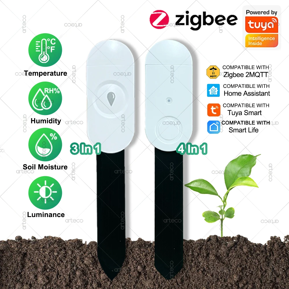 Zigbee Soil Moisture & Climate Sensor